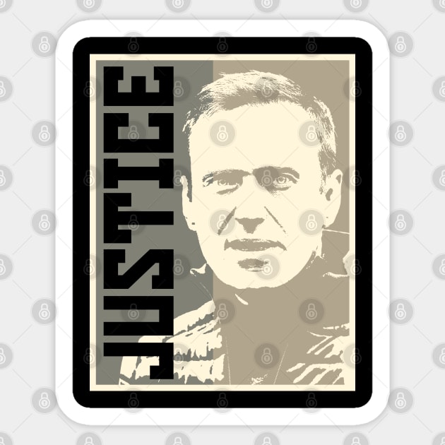 Alexei Navalny 1 by Buck Tee Original Sticker by Buck Tee